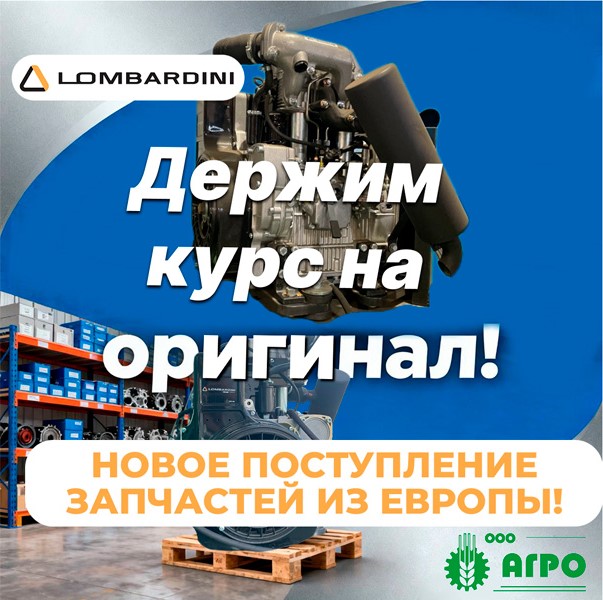 Оригинальные запчасти Lombardini от официального дилера — «Агроснабтехсервис»